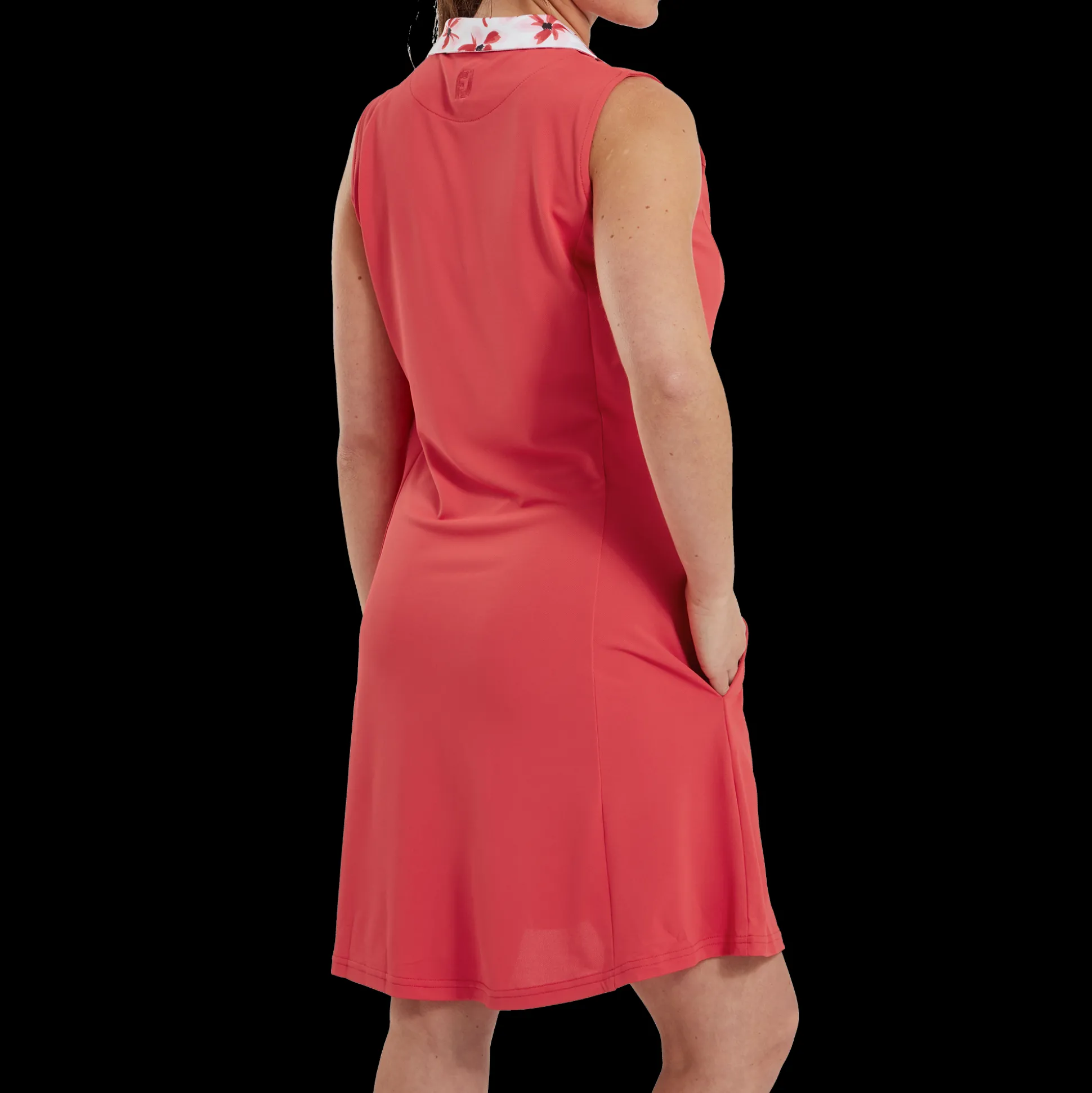 Blumenbesatz Kleid