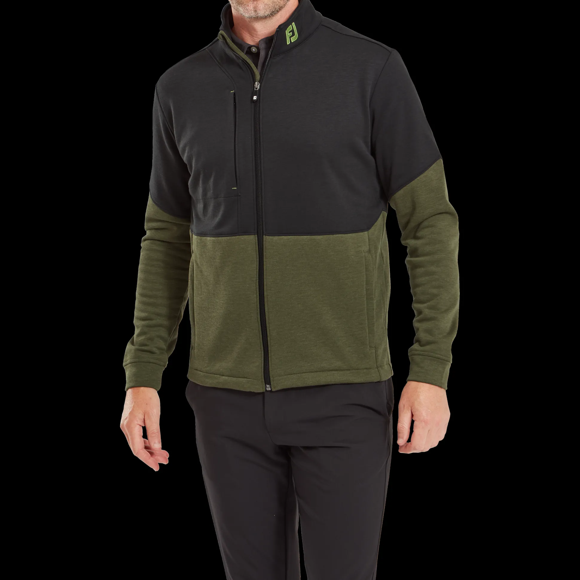 Farbblock Full-Zip Chill-Out