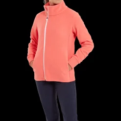 Full-Zip Fleece Pulli Damen