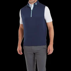 Half-Zip Weste