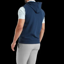 Hoodie Weste Mit Reißverschluss