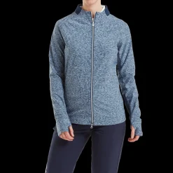 Space Dye Thermal Reißverschluss Midlayer