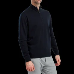 Wollmisch-Pullover, Gefüttert, 1/2 RV
