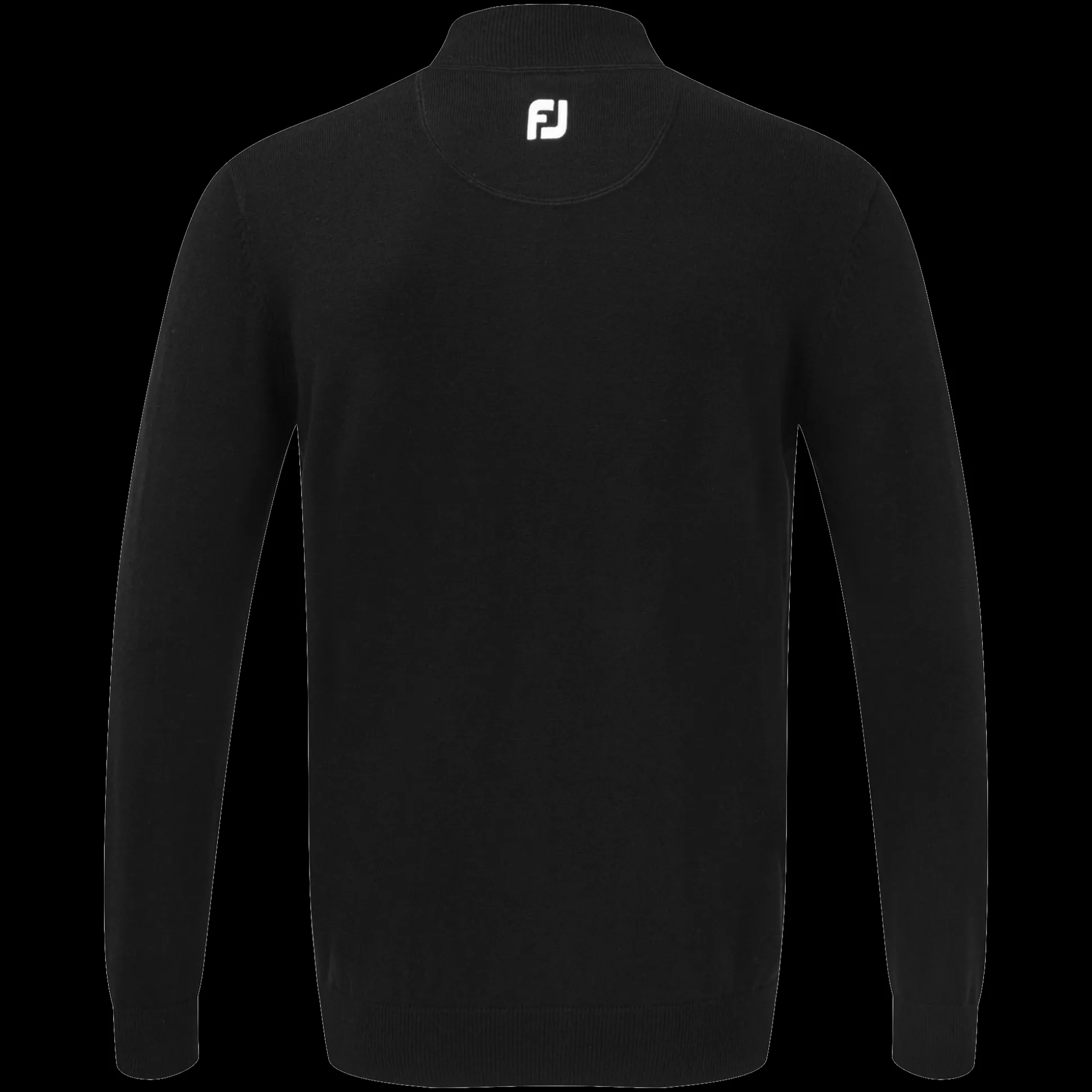 Wollmischpullover Mit 1/2 Reißverschluss