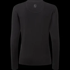 Wollmischpullover Mit V-Ausschnitt